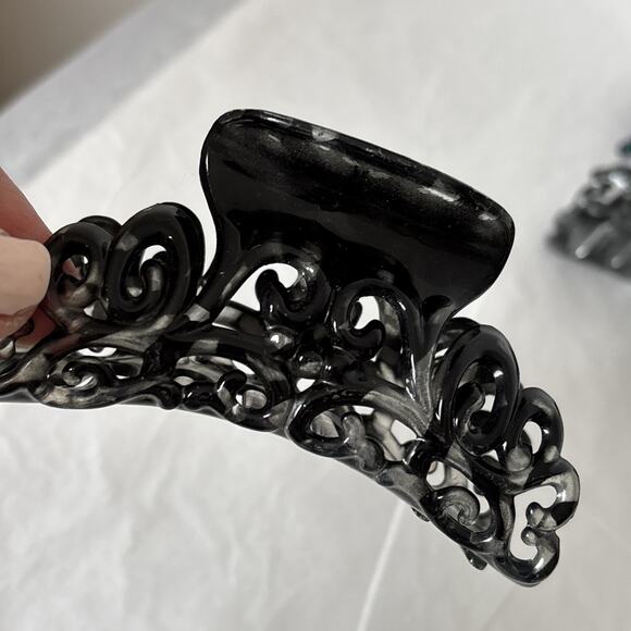 Women's Jewelry Hair Accessories Lot 23 Barrettes Claws Clips Combs Y2K Tortoise - Picture 6 of 16